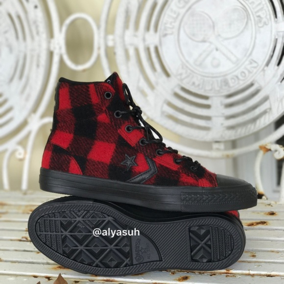 Converse&Woolrich Ctas Player Black/Red AUTHENTIC - Picture 7 of 8